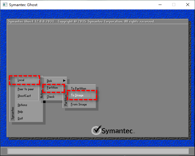 選擇To Image選項